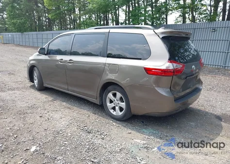 2018 Toyota Sienna Le 8 Passenger из США, поврежденный, VIN 5TDKZ3DCXJS903114
